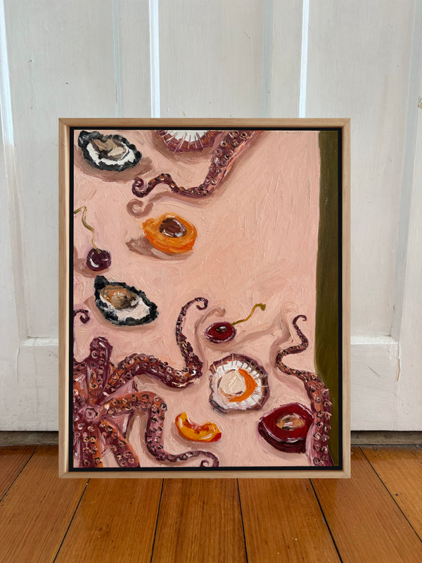 stone fruit + seafood 2.0