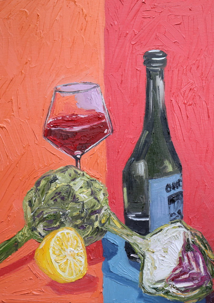 artichoke, red