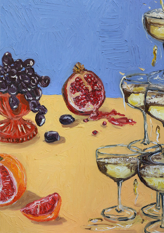 celebration with fruit