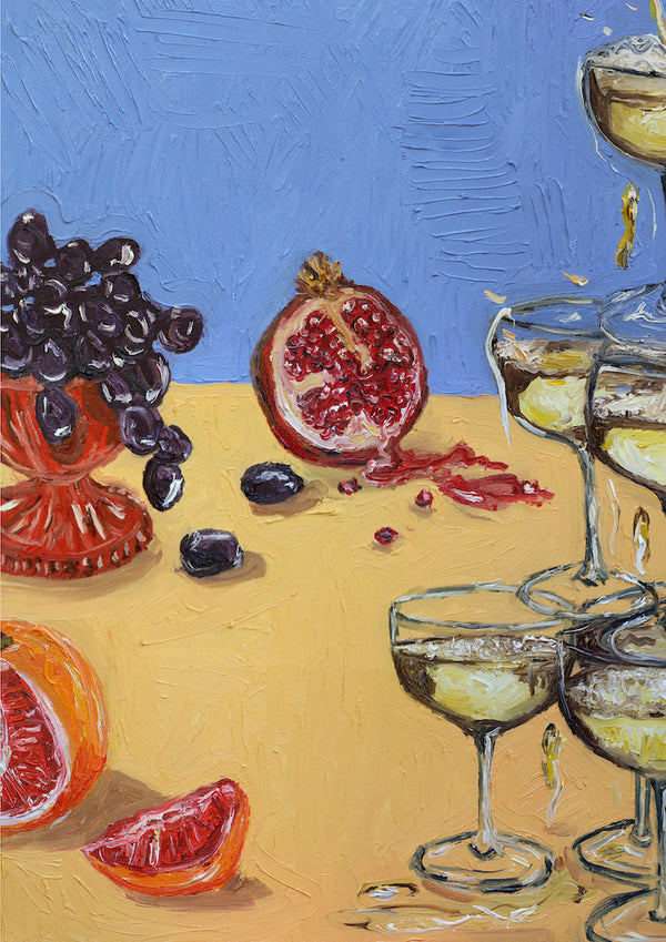 celebration with fruit