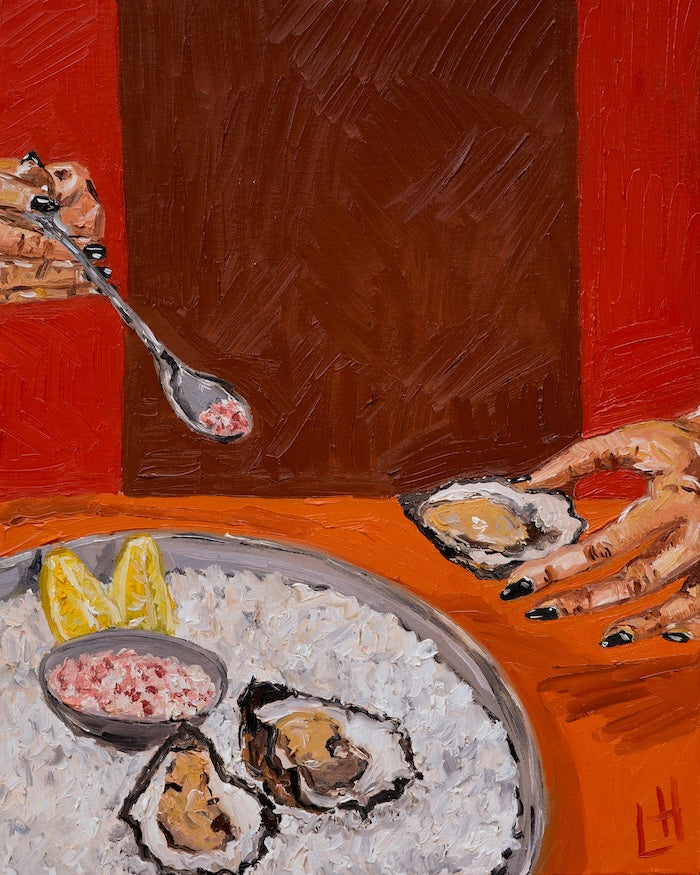 start with the oysters