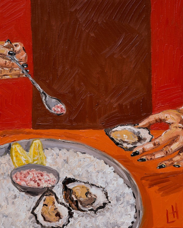 start with the oysters