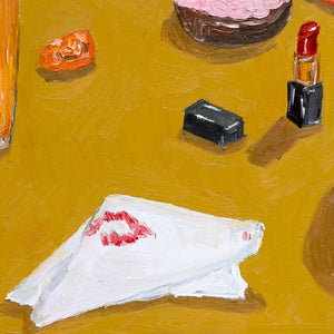 dirty napkin