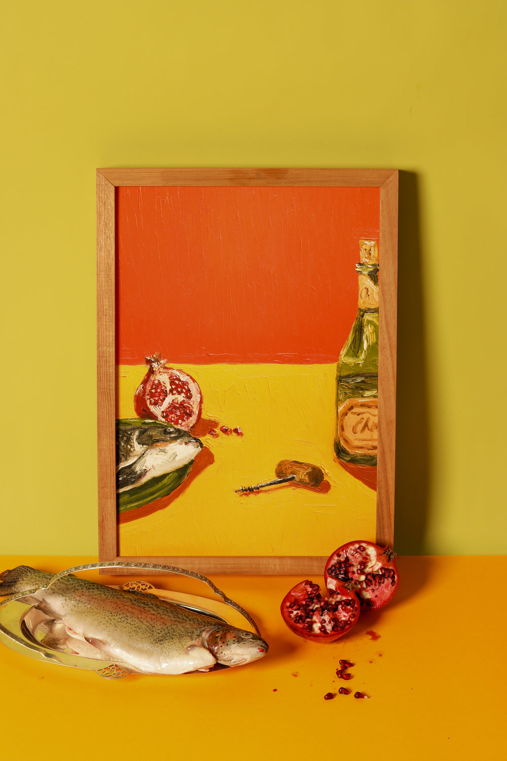 fish pomegranate