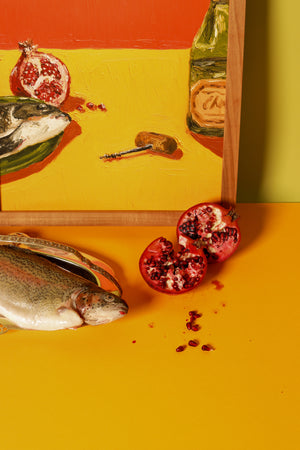 fish pomegranate