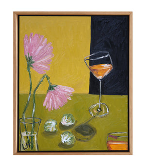 flower, brussel, orange wine