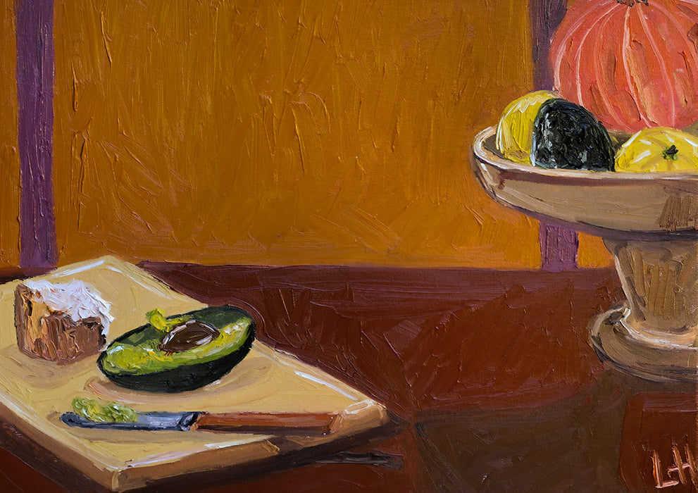 fruit bowl, avocado