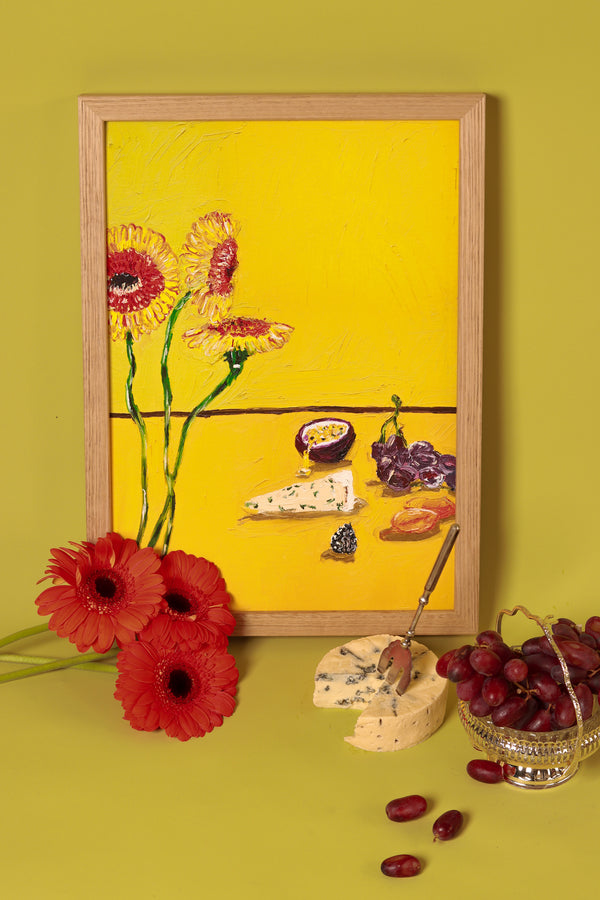 grazing with gerberas