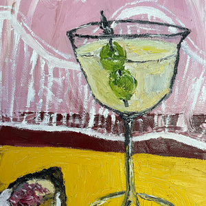martini by the window