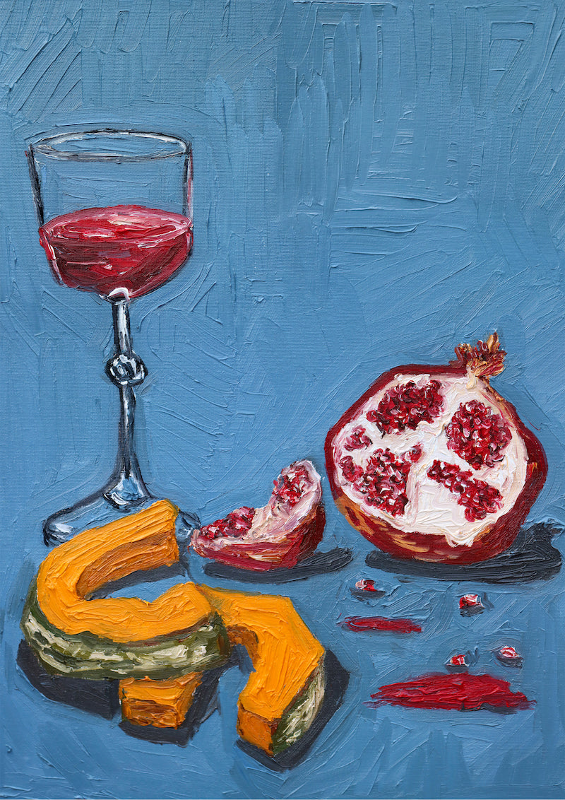 pumpkin pinot pomegranate