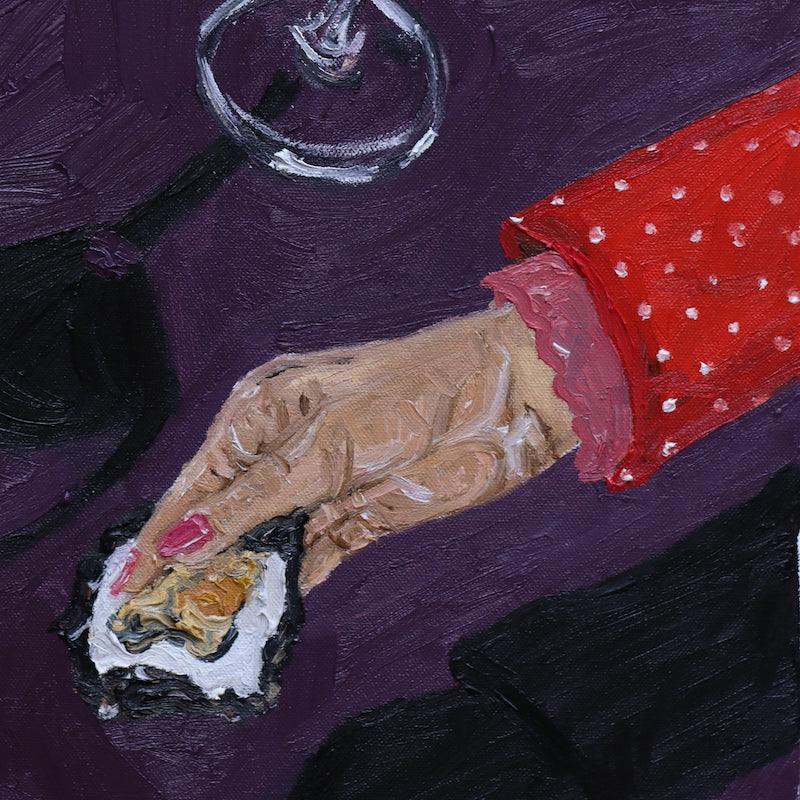 sharing oysters