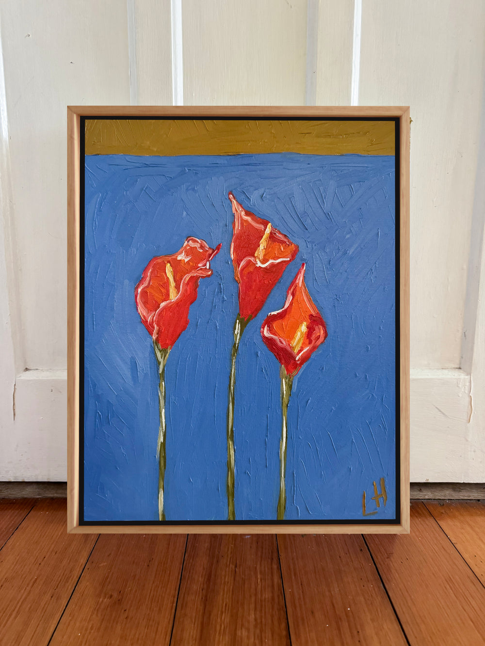 three calla lily