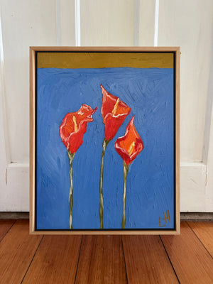 three calla lily
