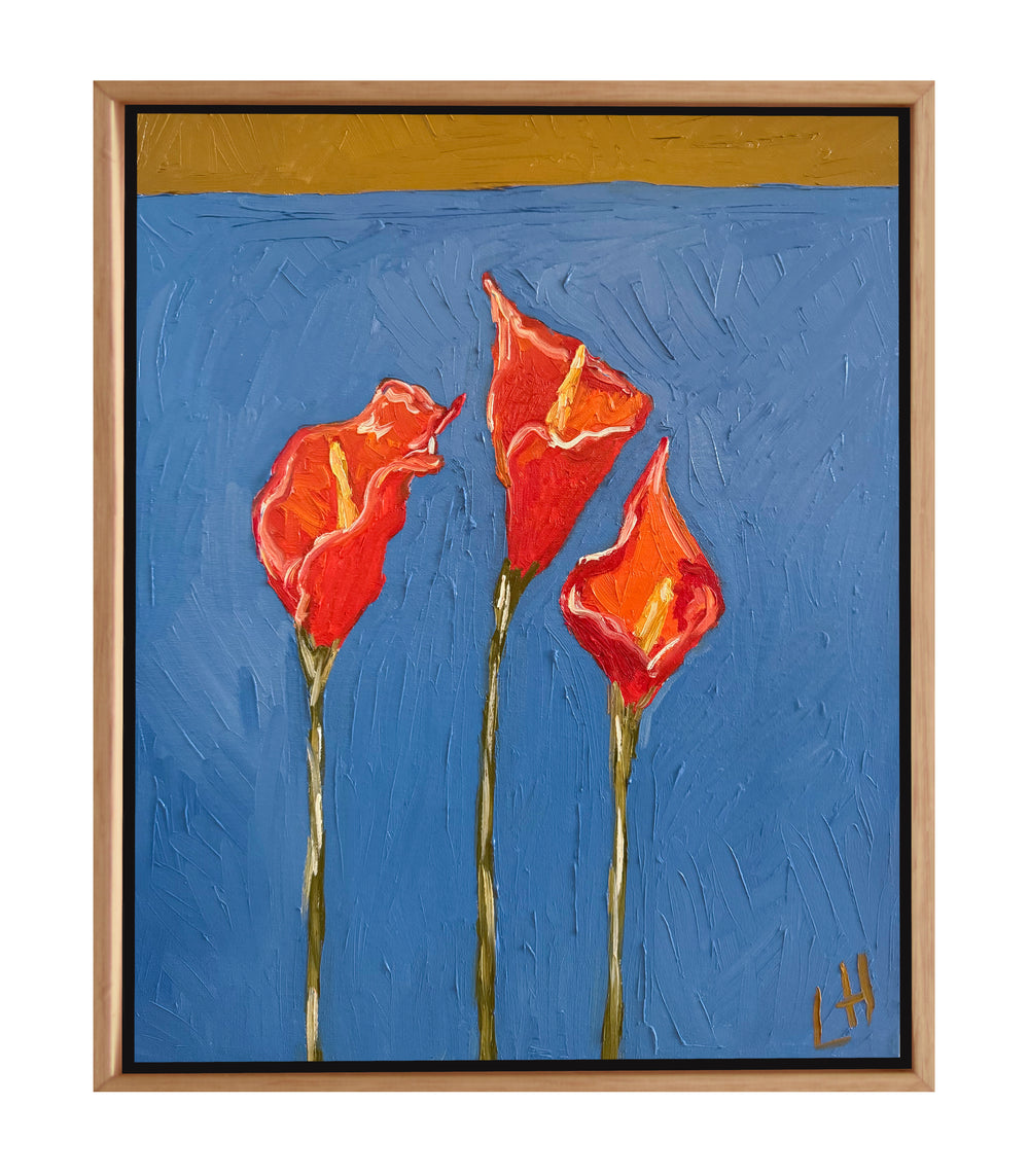 three calla lily