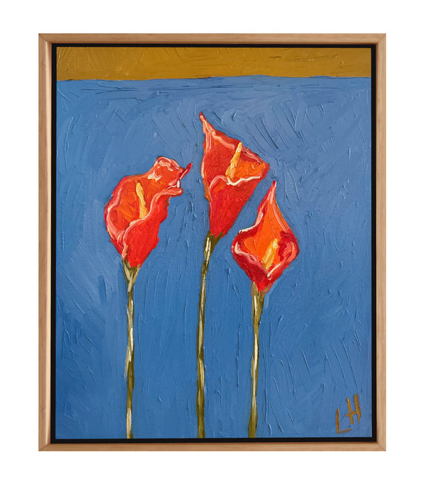 three calla lily