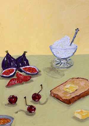 toast + fruit