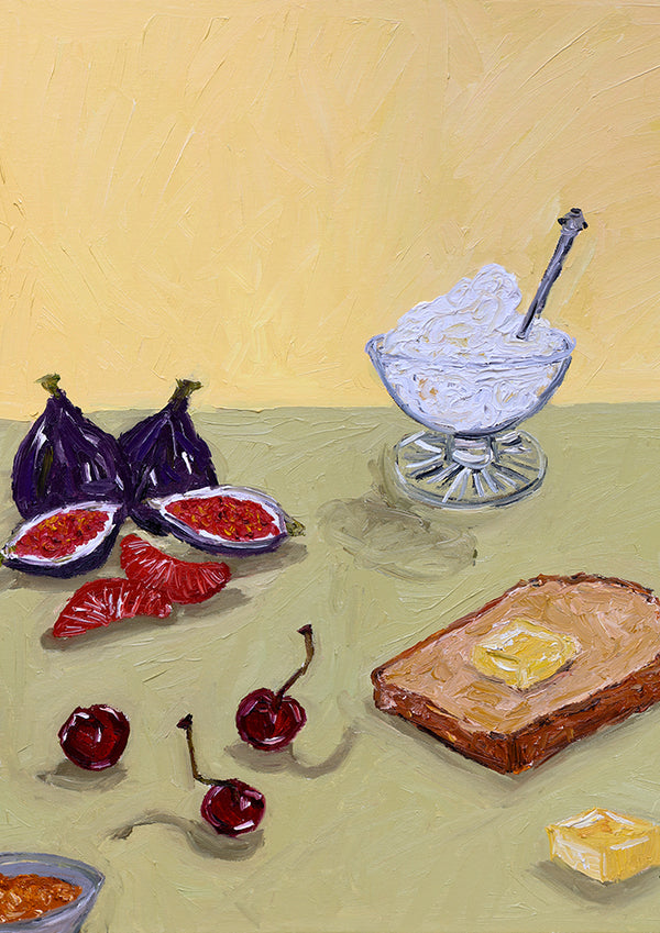 toast + fruit
