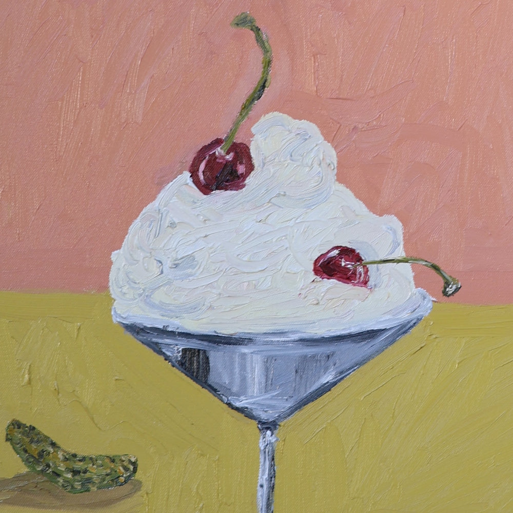 ice cream, pickles