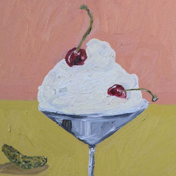 ice cream, pickles