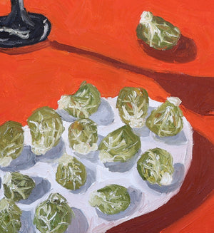 table of greens