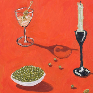 table of greens