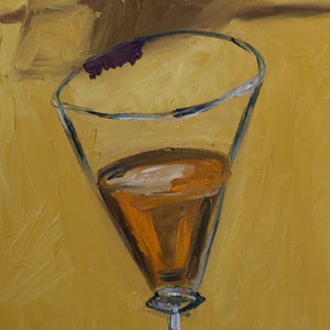 drinks on yellow
