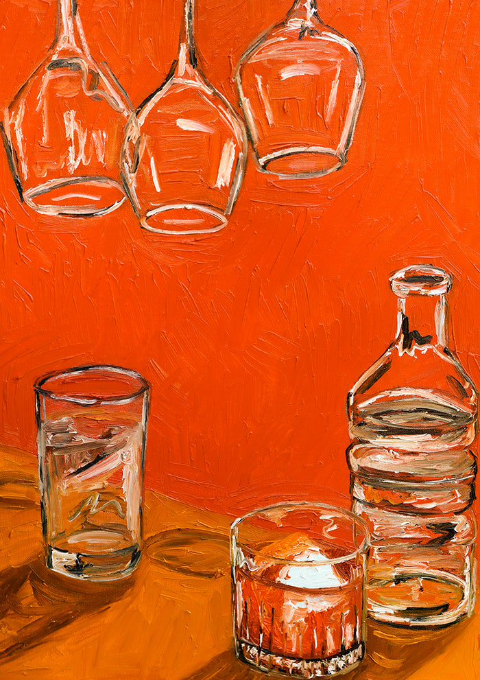 negroni at the bar