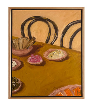 dip pickles bread