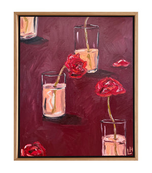 roses in pink