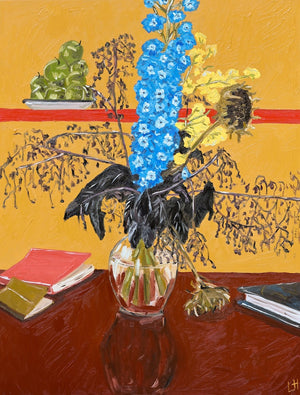 still life with apples