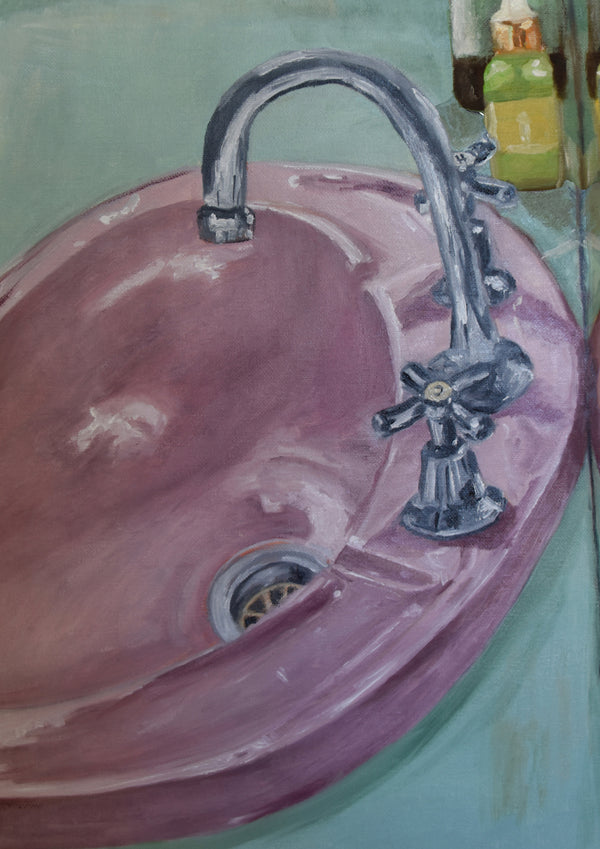 bathroom mirror
