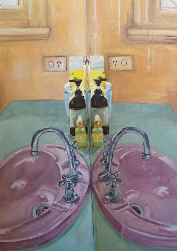bathroom mirror