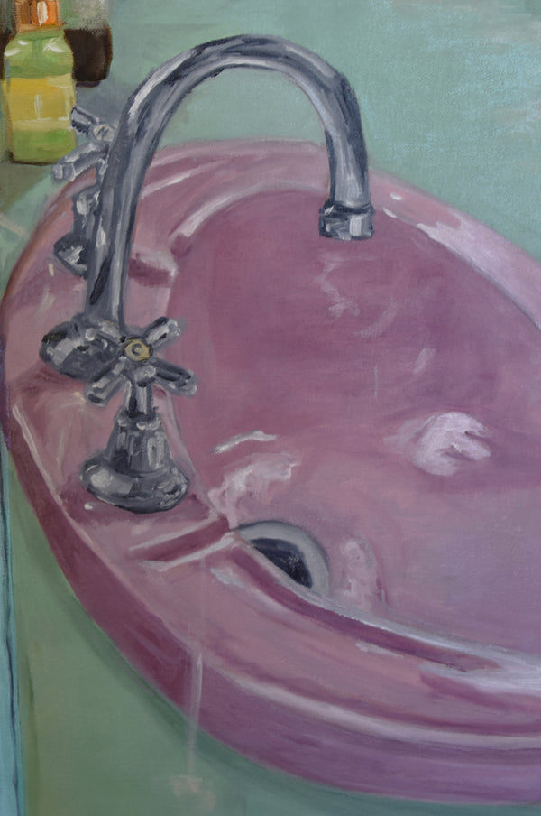 bathroom mirror