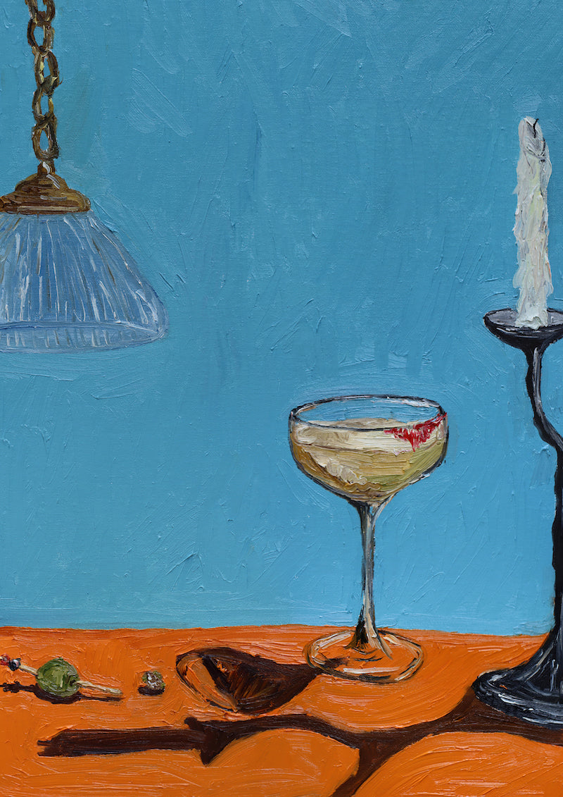 martini + mood lighting