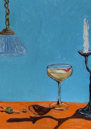 martini + mood lighting