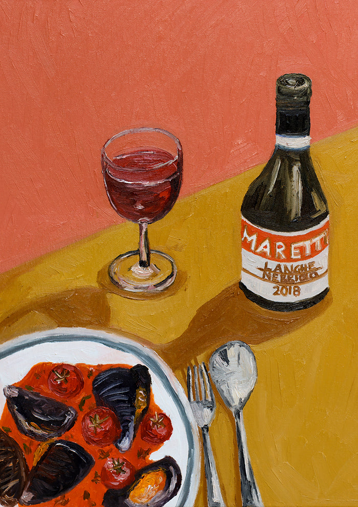 mussels + maretti