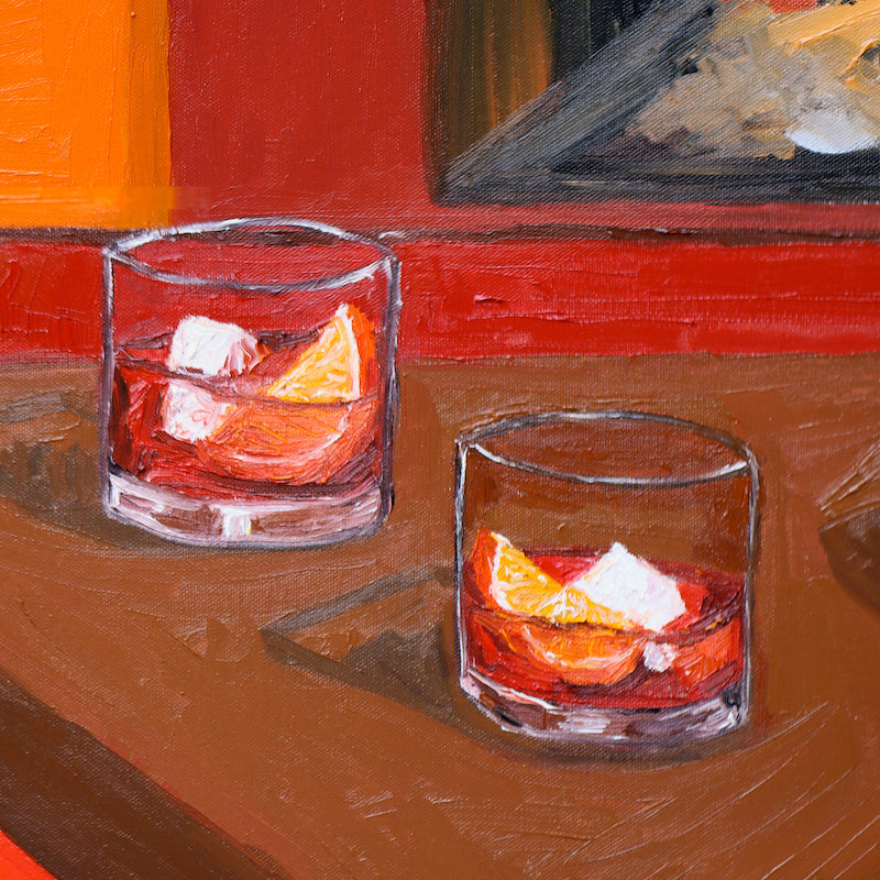 Nightcap by the Fire