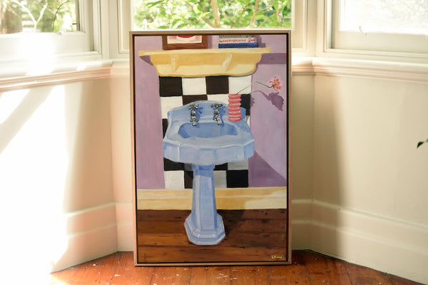 sink in the bedroom